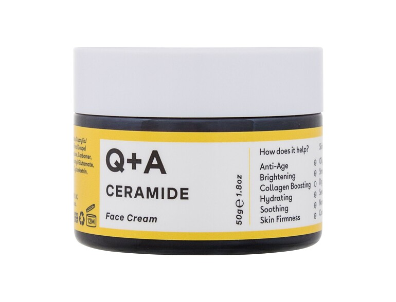 Crema giorno per il viso Q+A Ceramide Barrier Defence Face Cream 50 g scatola danneggiata