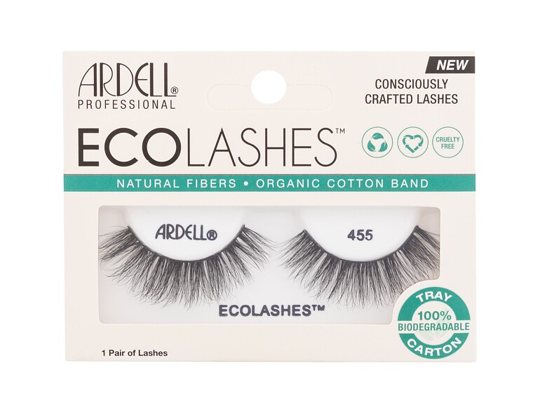 Ciglia finte Ardell Eco Lashes 455 1 St. Black