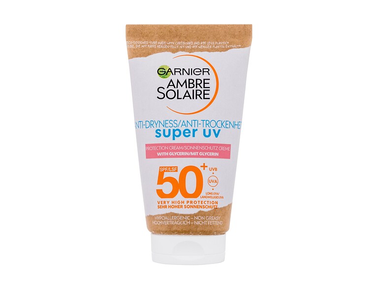 Sonnenschutz fürs Gesicht Garnier Ambre Solaire Sensitive Advanced SPF50+ 50 ml Beschädigte Schachtel