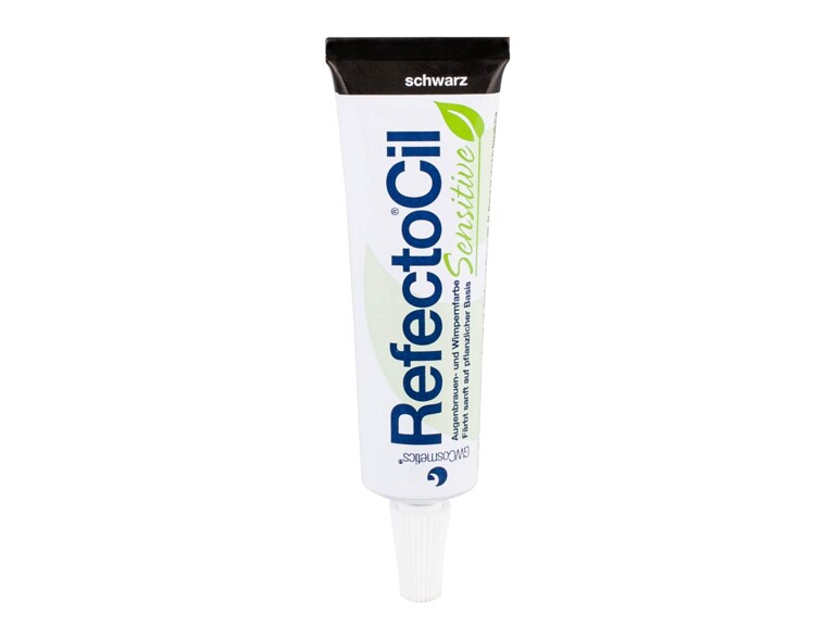 Augenbrauenfarbe RefectoCil Sensitive Eyelash And Eyebrow Tint 15 ml Black Beschädigte Schachtel
