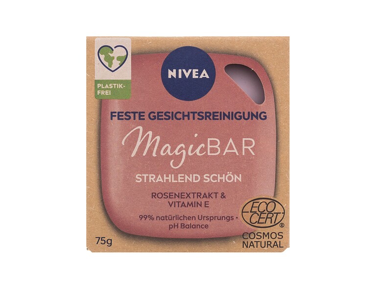 Reinigungsseife Nivea Magic Bar Radiance Rose Extract & Vitamin E 75 g