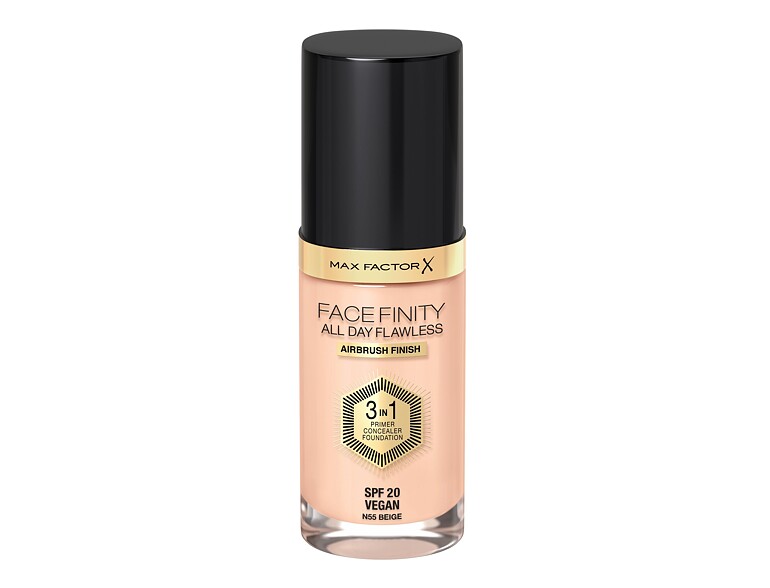 Foundation Max Factor Facefinity All Day Flawless SPF20 30 ml N55 Beige