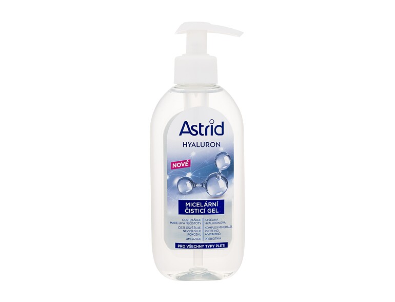 Gel detergente Astrid Hyaluron Micellar Cleansing Gel 200 ml