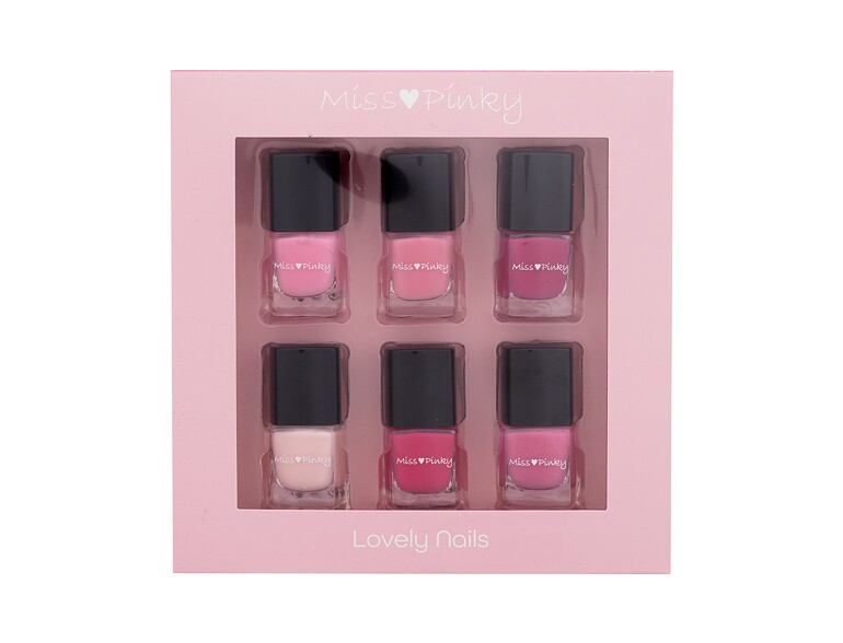 Nagellack 2K Miss Pinky Lovely Nails 5 ml Beschädigte Schachtel Sets
