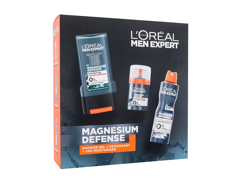 Tagescreme L'Oréal Paris Men Expert Magnesium Defence 50 ml Beschädigte Schachtel Sets
