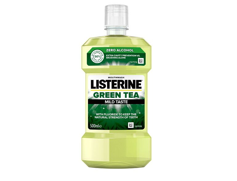 Bain de bouche Listerine Green Tea Mild Taste Mouthwash 500 ml