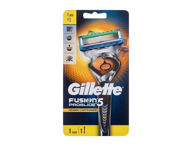 Rasierer Gillette Fusion5 Proglide 1 St. Beschädigte Schachtel