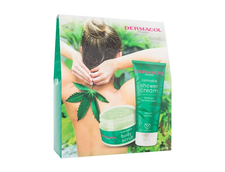 Duschcreme Dermacol Cannabis Gift Set 200 ml Beschädigte Schachtel Sets