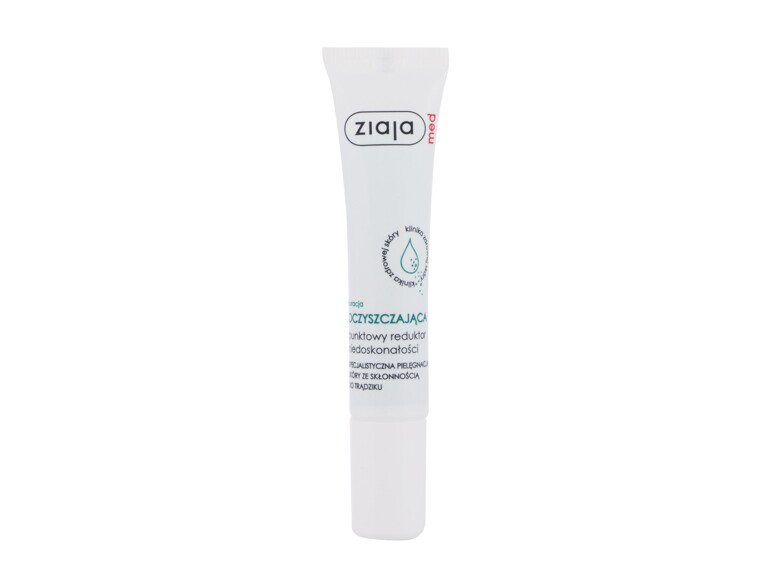 Lokale Hautpflege Ziaja Med Cleansing Treatment Spot Imperfection Reducer 15 ml Beschädigte Schachtel