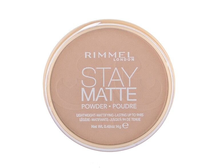 Puder Rimmel London Stay Matte 14 g 010 Warm Honey Beschädigte Schachtel