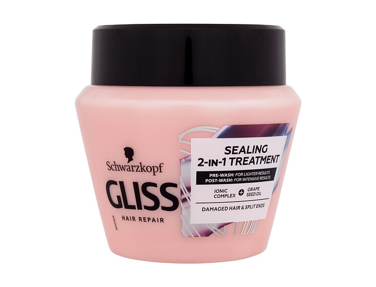 Haarmaske Schwarzkopf Gliss Split Ends Miracle Sealing 2-In-1 Treatment 300 ml