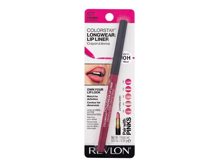 Lippenkonturenstift Revlon Colorstay Longwear Lip Liner 0,28 g 677 Fuchsia