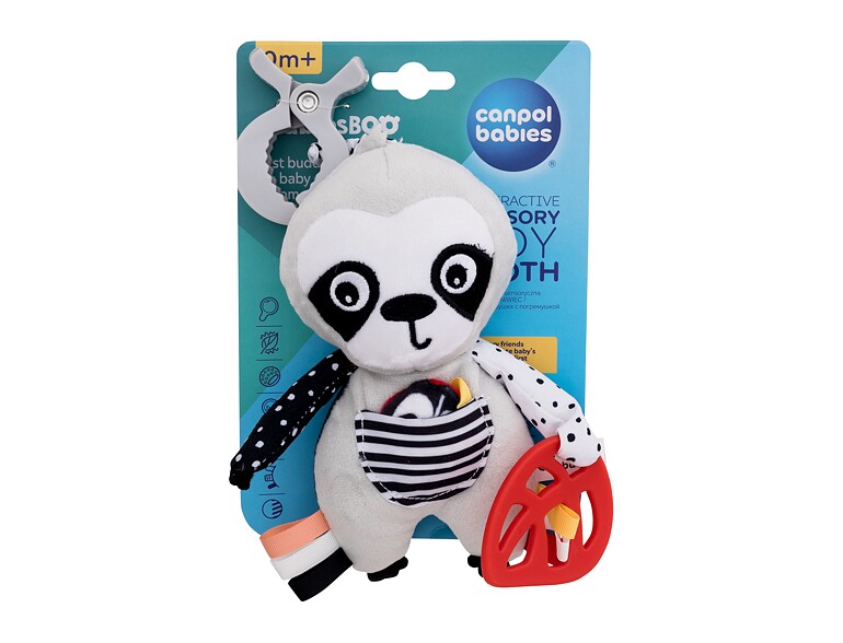 Spielzeug Canpol babies BabiesBoo Interactive Sensory Toy Sloth 1 St.