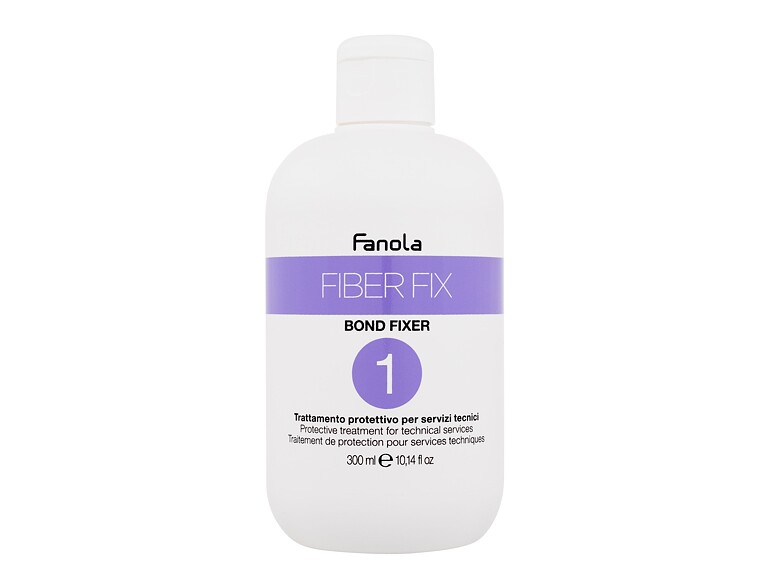 Baume et soin des cheveux Fanola Fiber Fix Bond Fixer N.1 Protective Treatment 300 ml boîte endommag