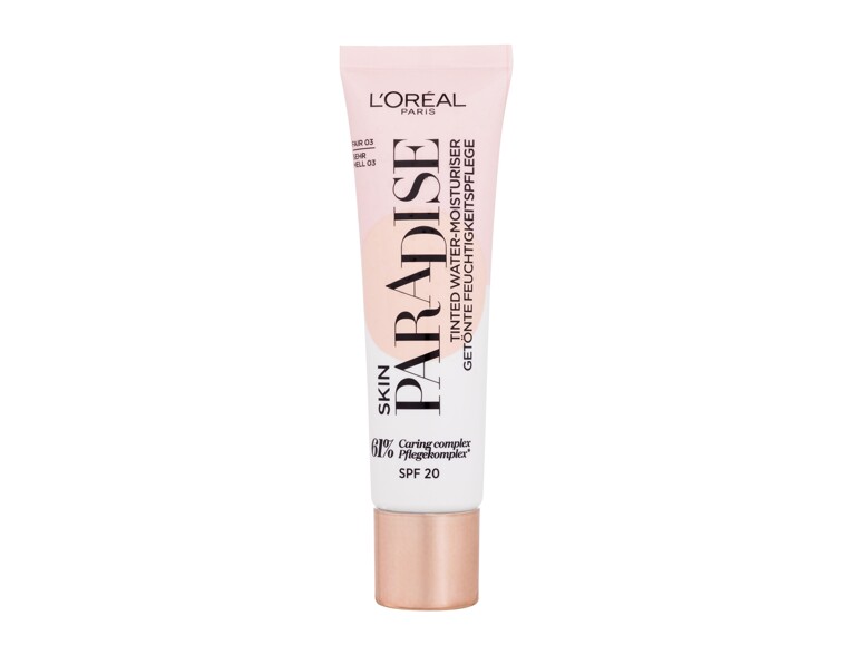 Foundation L'Oréal Paris Skin Paradise Tinted Water-Moisturiser SPF20 30 ml 03 Fair