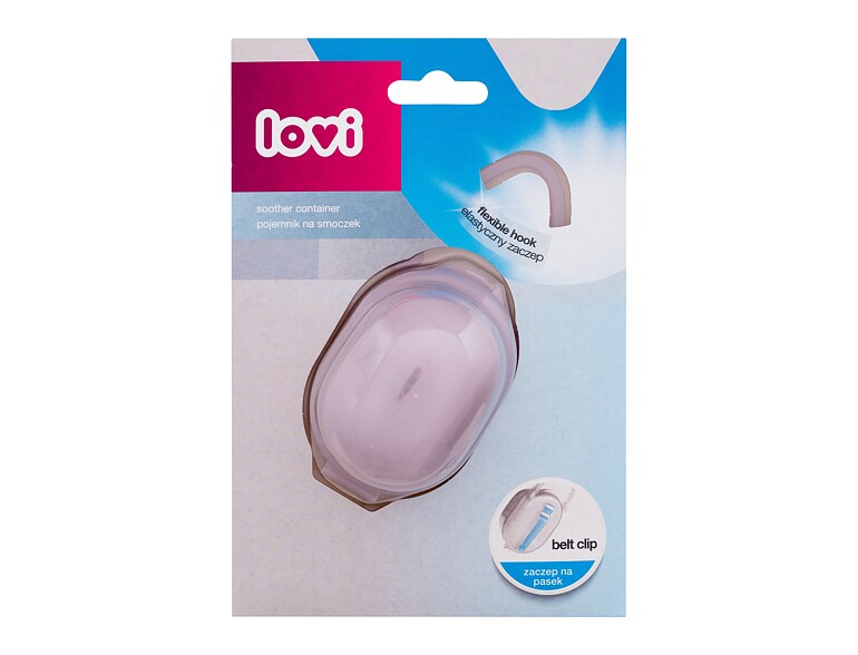 Schnullerhülle LOVI Soother Container Pink 1 St.