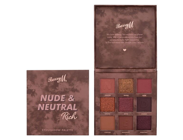 Lidschatten Barry M Nude & Neutral Rich 13,5 g