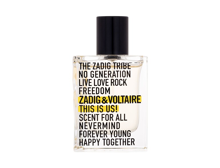 Eau de Toilette Zadig & Voltaire This Is Us! 30 ml Beschädigte Schachtel