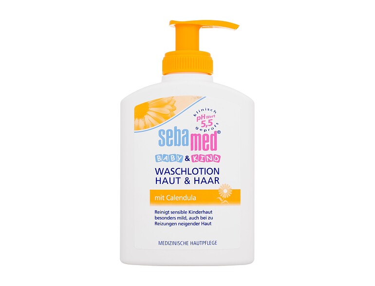 Gel douche SebaMed Baby Washing Lotion Skin & Hair With Calendula 200 ml