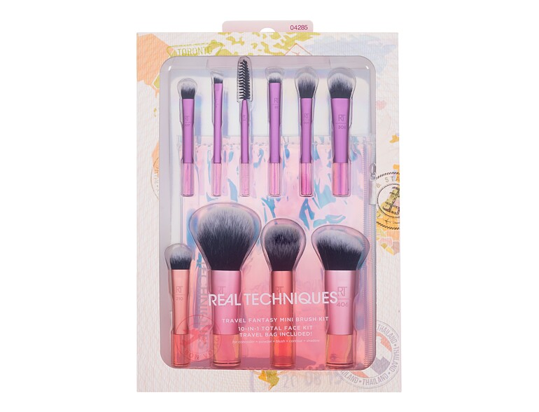 Pinsel Real Techniques Brushes Travel Fantasy Mini Brush Kit 1 St. Beschädigte Schachtel