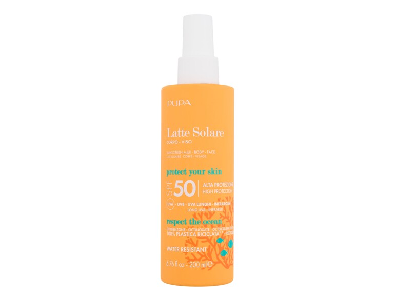 Sonnenschutz Pupa Sunscreen Milk SPF50 200 ml