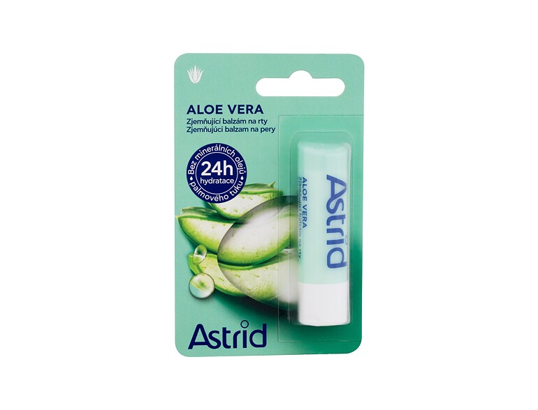 Balsamo per le labbra Astrid Aloe Vera Lip Balm 4,8 g