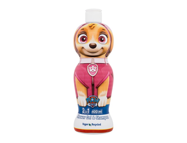 Duschgel Nickelodeon Paw Patrol Skye 2in1 Shower Gel & Shampoo 400 ml