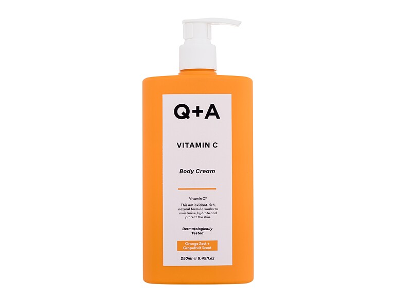 Crema per il corpo Q+A Vitamin C Body Cream 250 ml