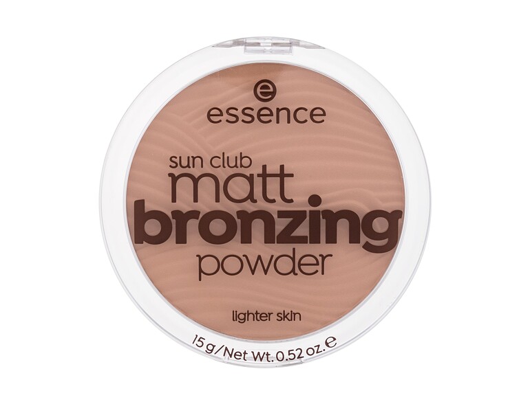 Bronzer Essence Sun Club Matt Bronzing Powder 15 g 01 Natural Beschädigte Schachtel