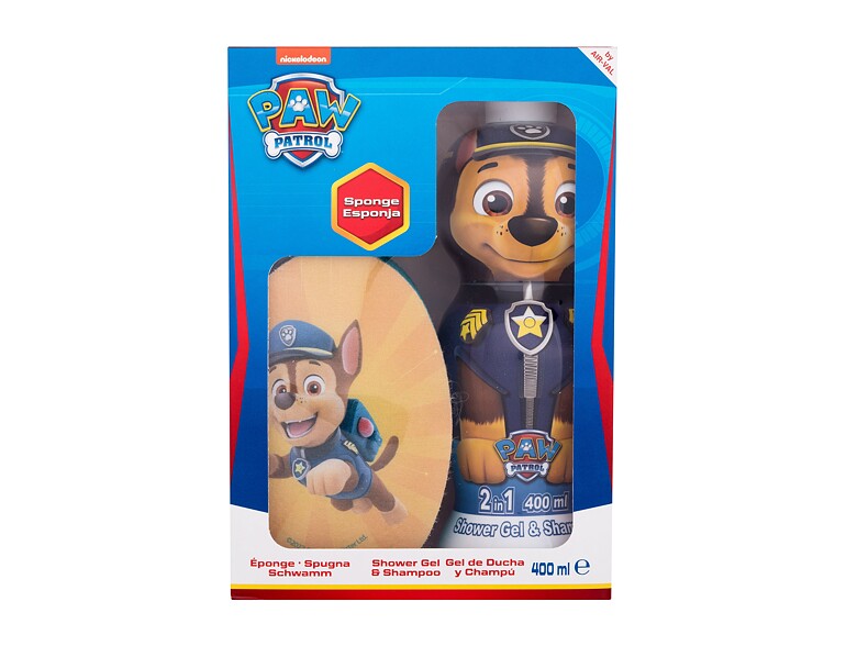 Duschgel Nickelodeon Paw Patrol Chase 400 ml Beschädigte Schachtel Sets