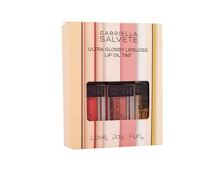 Lipgloss Gabriella Salvete Ultra Glossy Lipgloss & Lip Oil Set 4 ml Beschädigte Schachtel Sets
