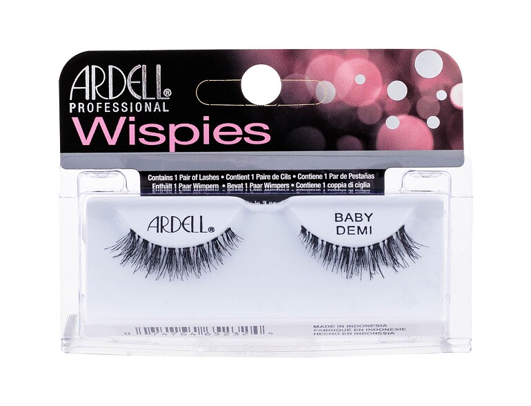 Falsche Wimpern Ardell Wispies Baby Demi 1 St. Black Beschädigte Schachtel