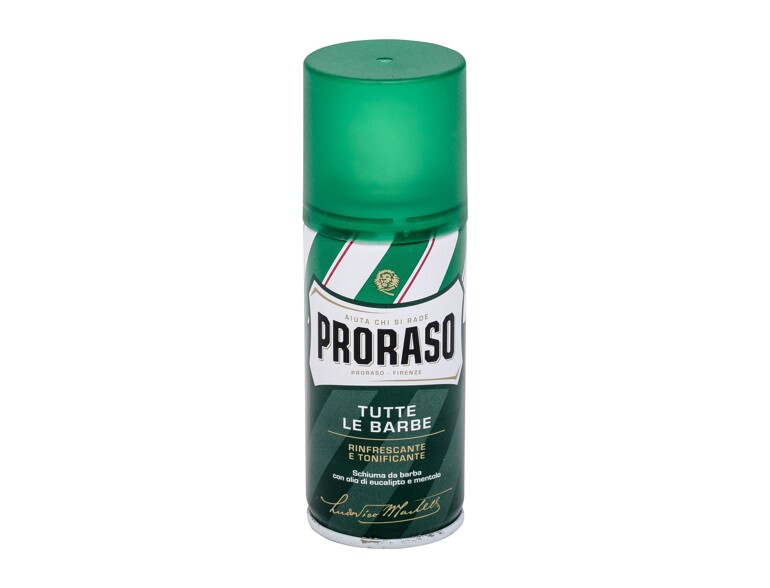 Rasierschaum PRORASO Green Shaving Foam 100 ml Beschädigtes Flakon