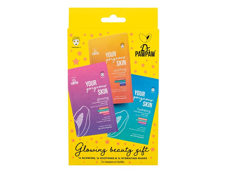 Gesichtsmaske Dr. PAWPAW Glowing Beauty Gift 25 ml Sets