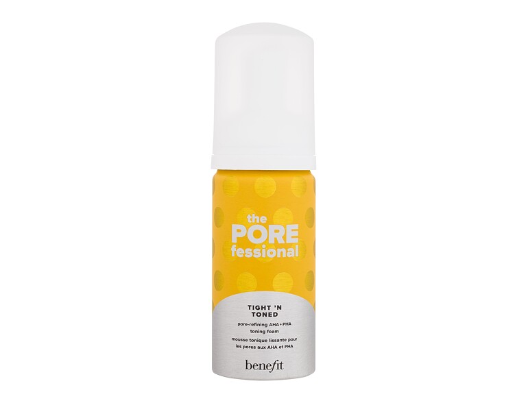 Gesichtswasser und Spray Benefit The POREfessional Tight 'N Toned Pore-Refining AHA + PHA Toning Foam 60 ml