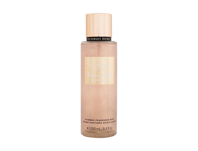 Körperspray Victoria´s Secret Bare Vanilla Shimmer 250 ml Beschädigtes Flakon