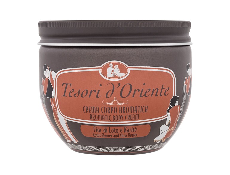 Crème corps Tesori d´Oriente Fior di Loto e Karité 300 ml emballage endommagé