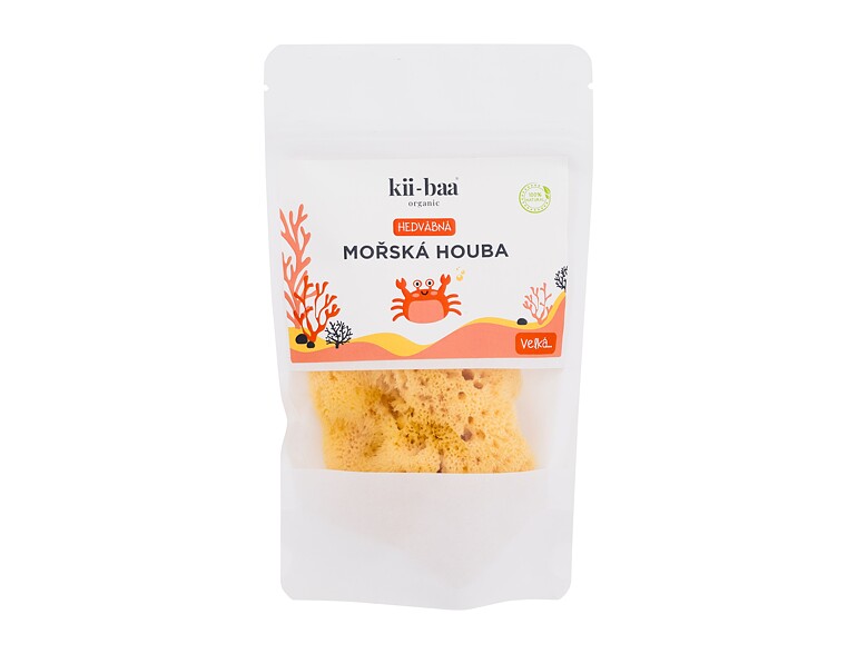 Badzubehör & -textilien Kii-Baa Organic Silky Sea Sponge 10-12 cm 1 St.