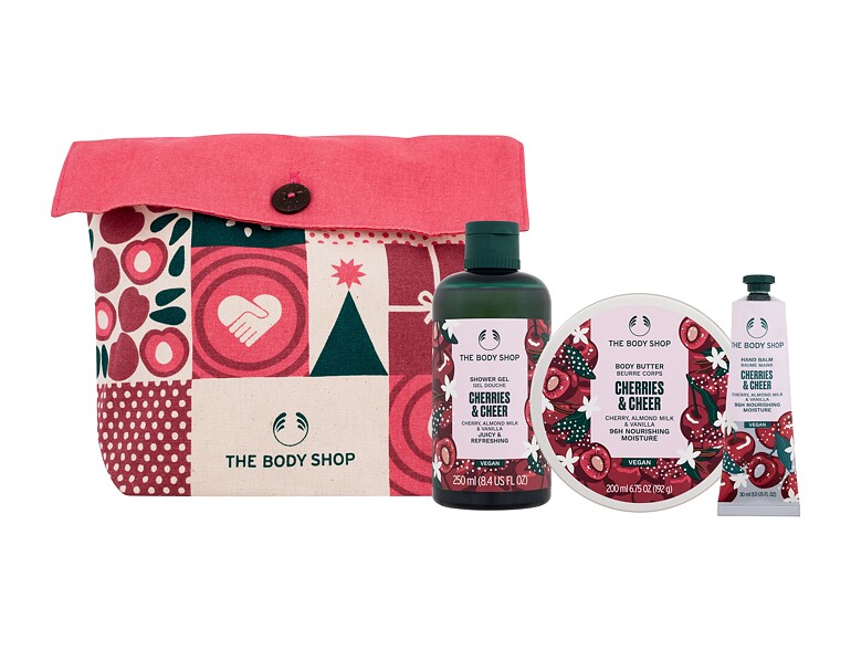 Duschgel The Body Shop Cherries & Cheer 250 ml Sets