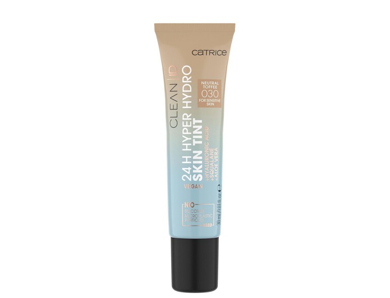 Foundation Catrice Clean ID 24H Hyper Hydro Skin Tint 30 ml 030 Neutral Toffee