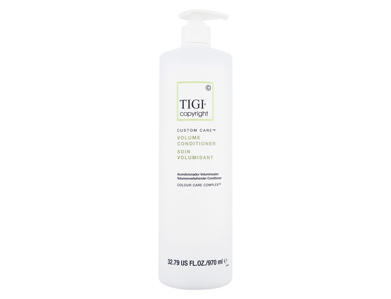 Conditioner Tigi Copyright Custom Care Volume Conditioner 970 ml Beschädigtes Flakon