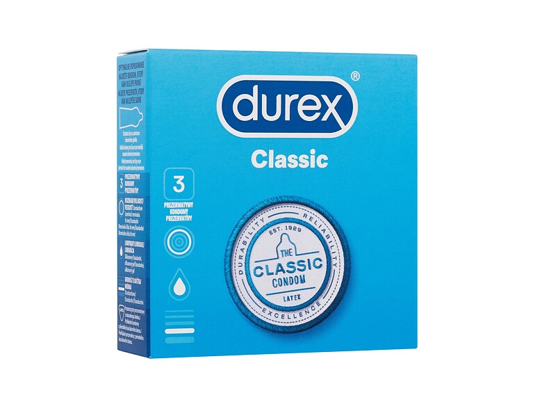 Preservativi Durex Classic 3 St.