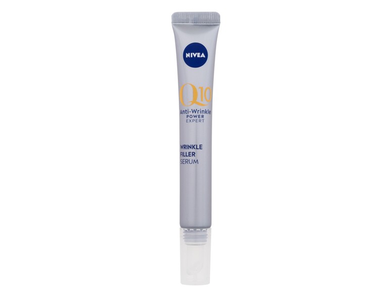 Siero per il viso Nivea Q10 Anti-Wrinkle Expert Targeted Wrinkle Filler Serum 15 ml scatola danneggi