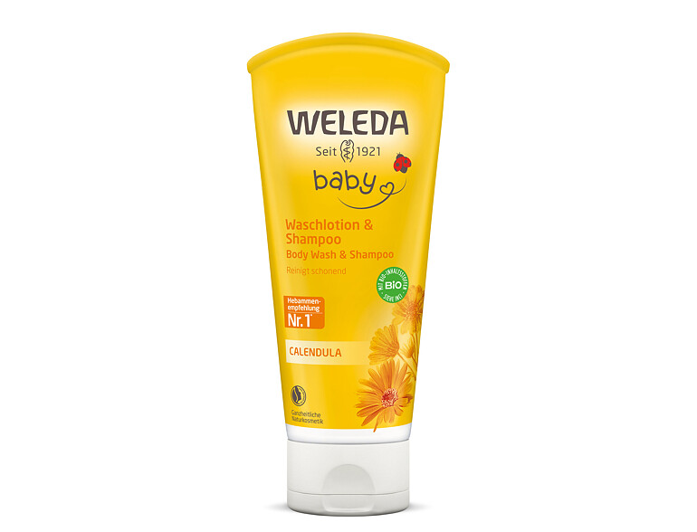 Shampoo Weleda Baby Calendula Shampoo And Body Wash 200 ml