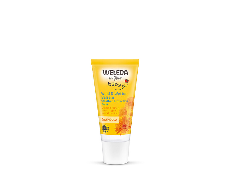 Crema giorno per il viso Weleda Baby Calendula Weather Protective Balm 30 ml