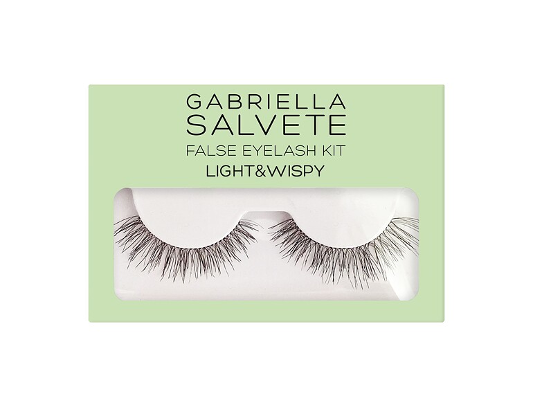 Ciglia finte Gabriella Salvete False Eyelash Kit Light & Wispy 1 St.