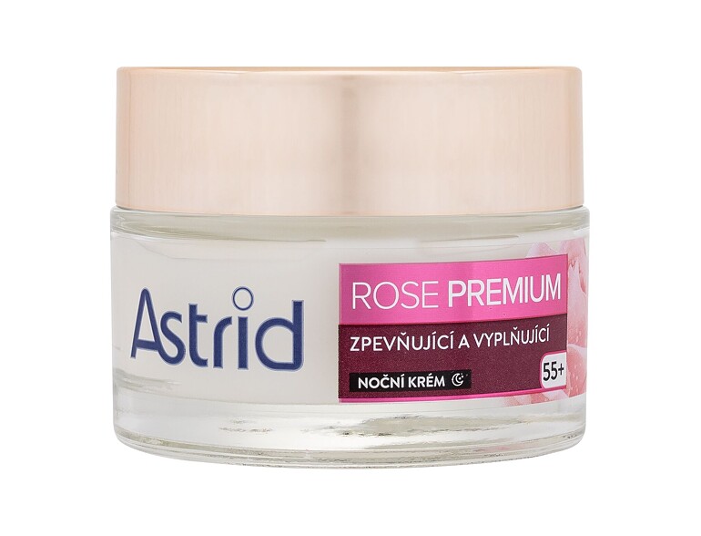 Crème de nuit Astrid Rose Premium Firming & Replumping Night Cream 50 ml