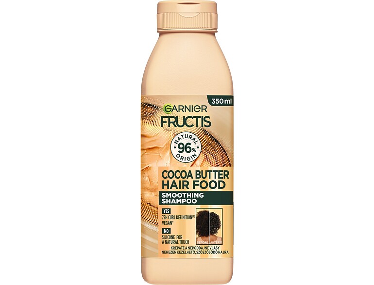 Shampoo Garnier Fructis Hair Food Cocoa Butter Smoothing Shampoo 350 ml