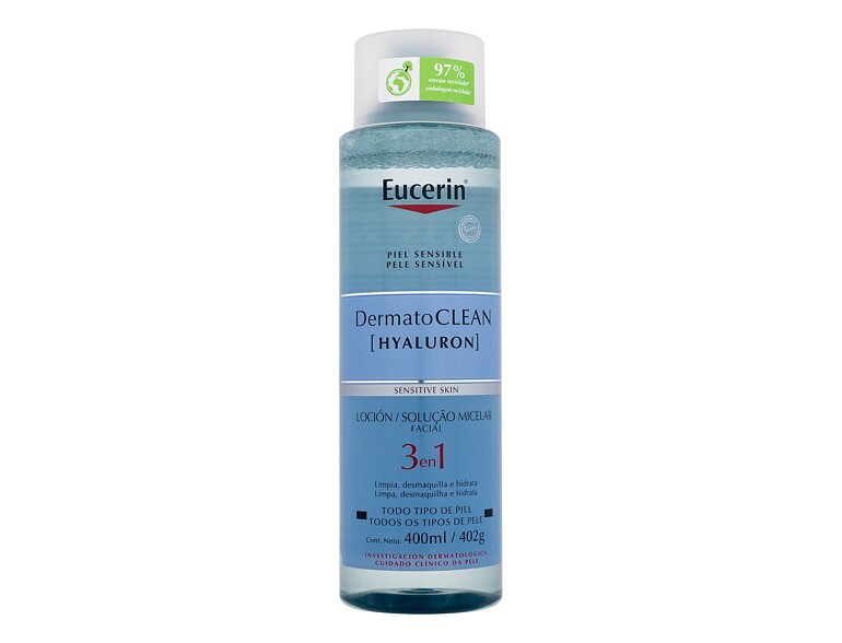 Mizellenwasser Eucerin DermatoClean Hyaluron Micellar Water 3in1 400 ml