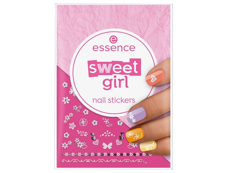 Nagelschmuck Essence Nail Stickers Sweet Girl 1 Packung